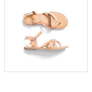 Toms - Lexie Leather Braided Sandal
